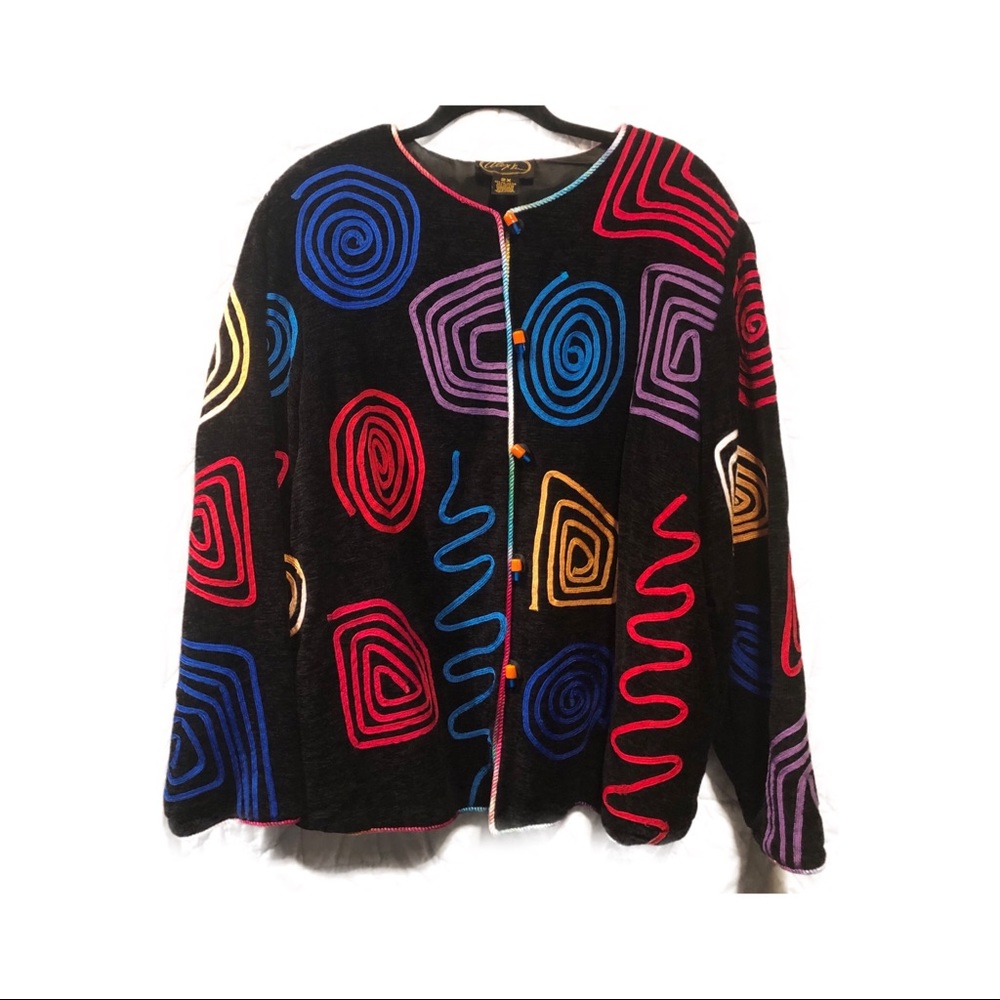 Alex Kim Colorful Jacket